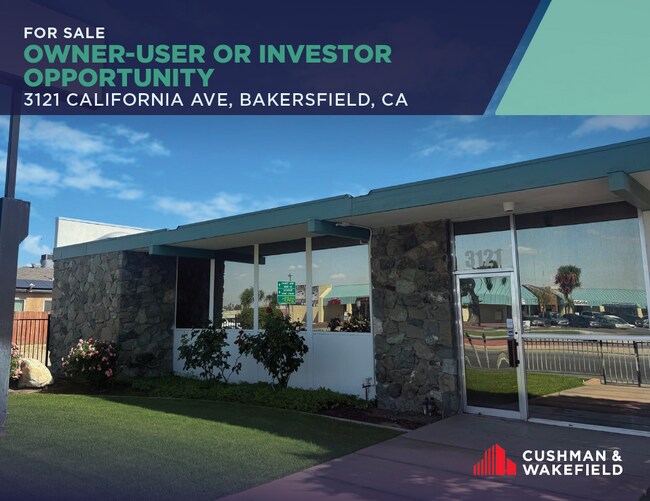 Plus de détails pour 3121 California Ave, Bakersfield, CA - Bureau à vendre