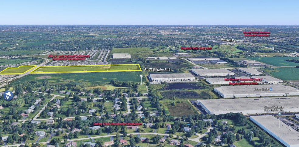 Higgins Rd, Gilberts, IL for sale - Building Photo - Image 2 of 3