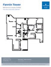 6624 Fannin St, Houston, TX for lease Floor Plan- Image 1 of 1