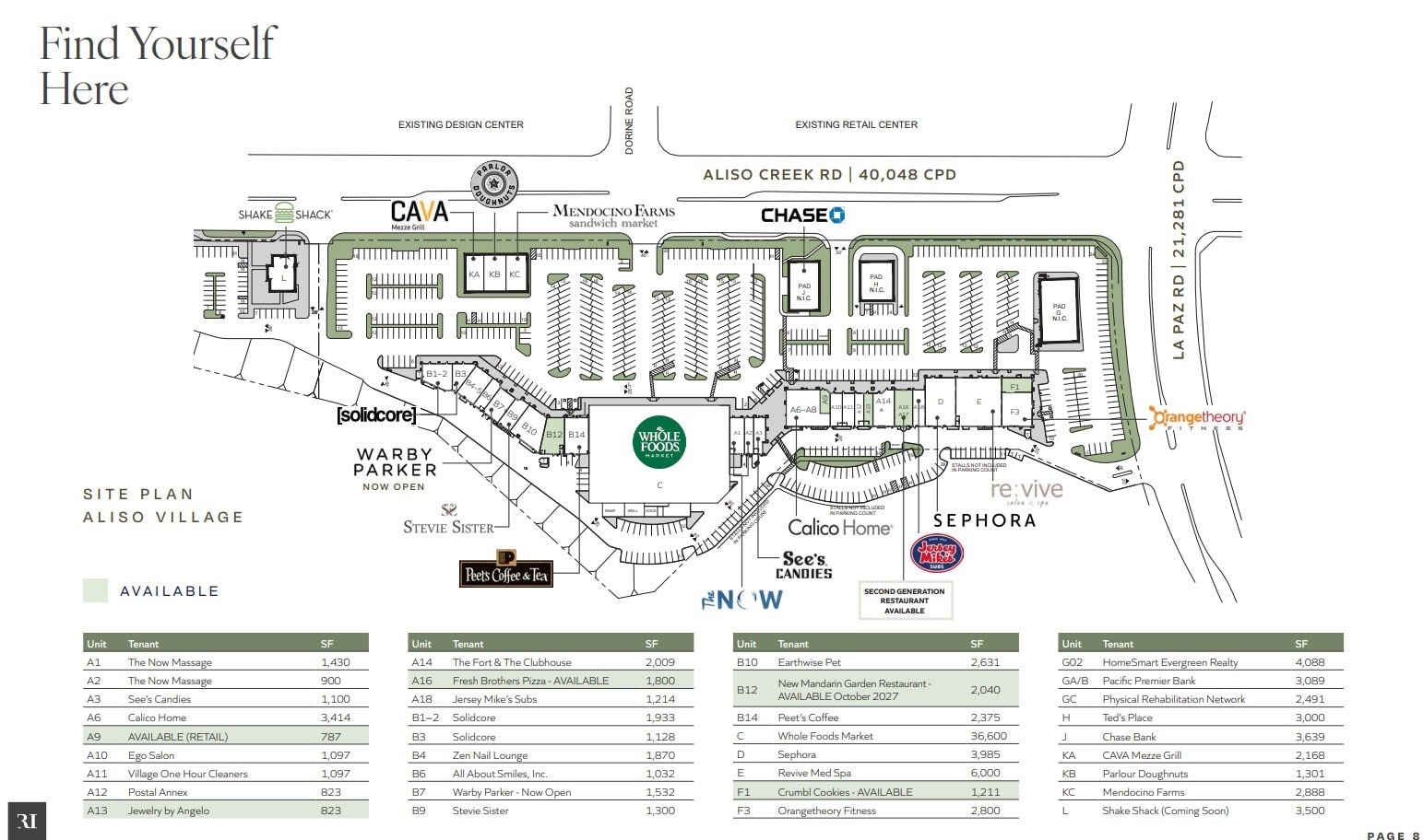 23862-24038 Aliso Creek Rd, Laguna Niguel, CA for lease Site Plan- Image 1 of 1