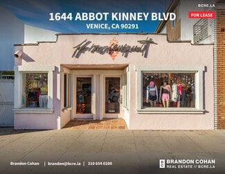 More details for 1644 Abbot Kinney Blvd, Venice, CA - Retail for Lease