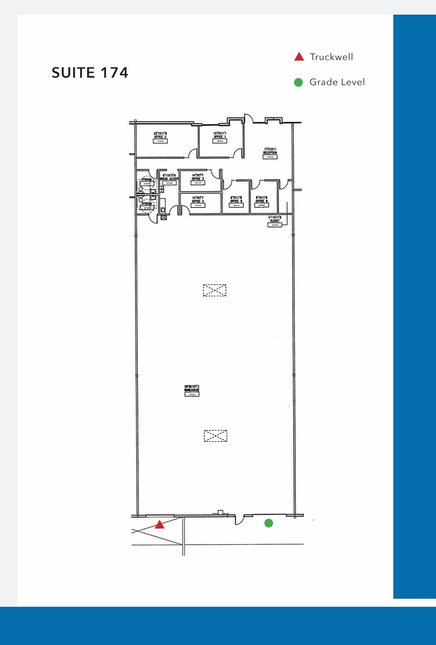 825 N 73rd Ave, Phoenix, AZ for lease Floor Plan- Image 1 of 1