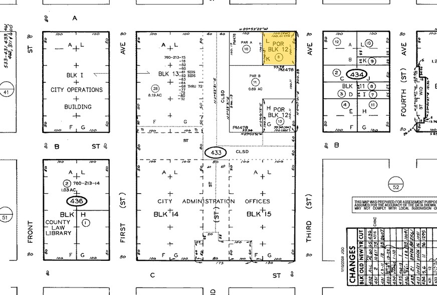 233 A St, San Diego, CA à louer - Plan cadastral - Image 2 de 12