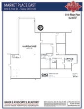 5110-5124 S 95th Ave, Tulsa, OK à louer Plan d’étage- Image 1 de 1