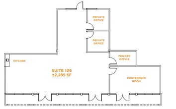 111 W Evelyn Ave, Sunnyvale, CA for lease Floor Plan- Image 1 of 1