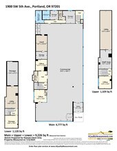 1900 SW 5th Ave, Portland, OR à louer Plan d’étage- Image 1 de 1