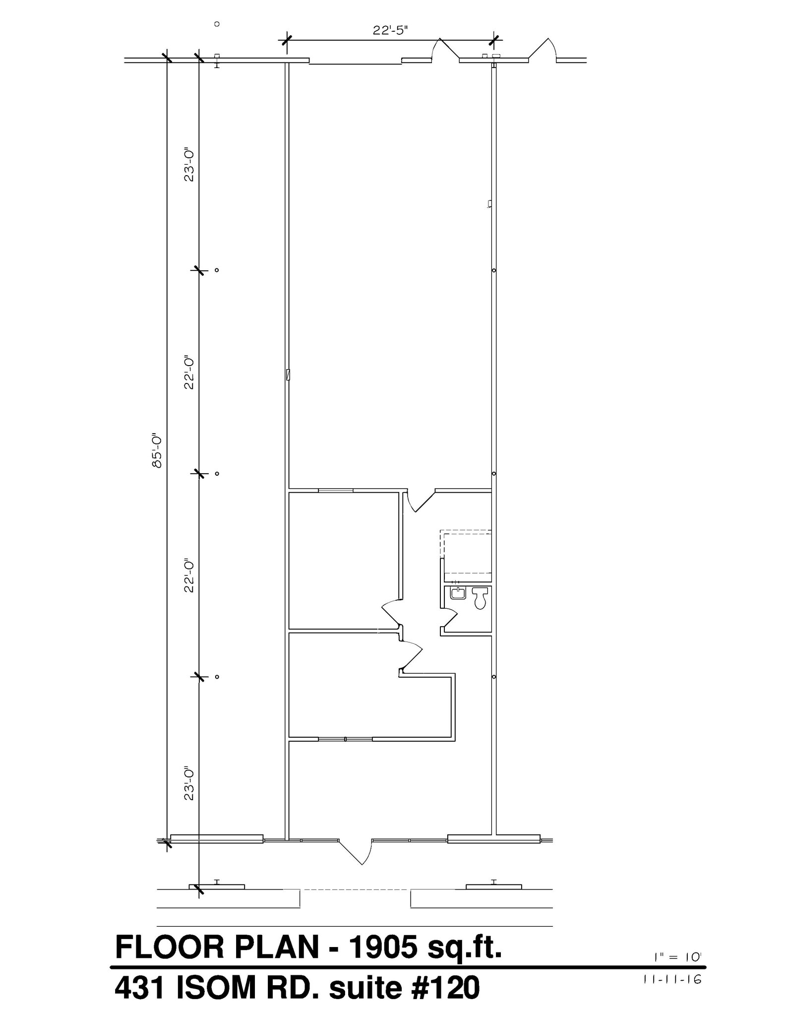 431 Isom Rd, San Antonio, TX for lease Floor Plan- Image 1 of 1