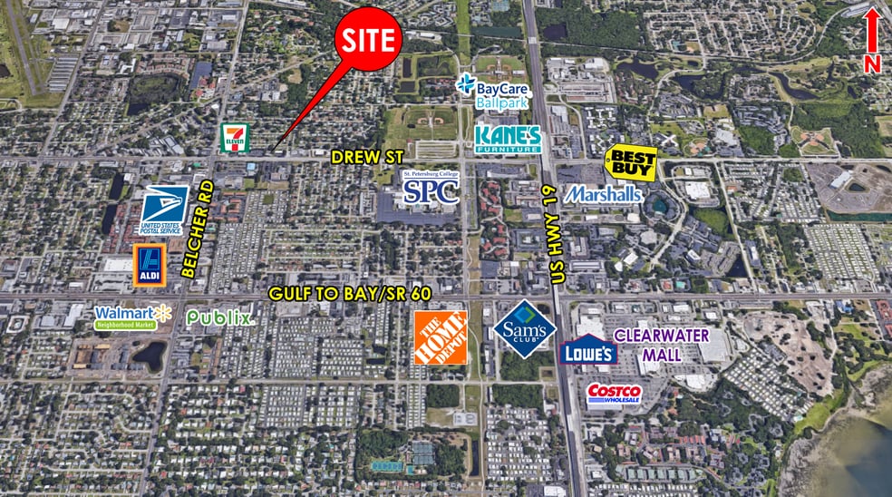 2270 Drew St, Clearwater, FL à louer - Photo du bâtiment - Image 2 de 5