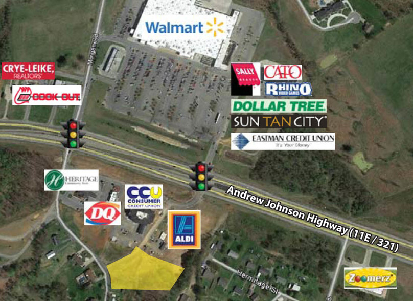 3781 Hwy 11 E, Greeneville, TN for sale - Building Photo - Image 1 of 2