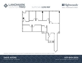 225 E Robinson St, Orlando, FL à louer Plan de site- Image 1 de 1