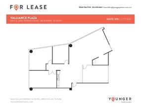 5900 S Lake Forest Dr, McKinney, TX à louer Plan d’étage- Image 1 de 2