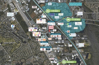 7111 Bentley Rd, Jacksonville, FL - AERIAL  map view - Image1