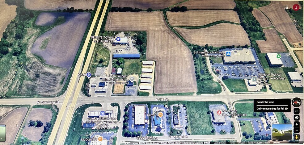 1200 N Elida St, Winnebago, IL for sale - Aerial - Image 3 of 3