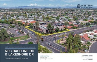 Plus de détails pour 1204 E Baseline Rd, Tempe, AZ - Bureau, Bureau/Commerce de détail à louer