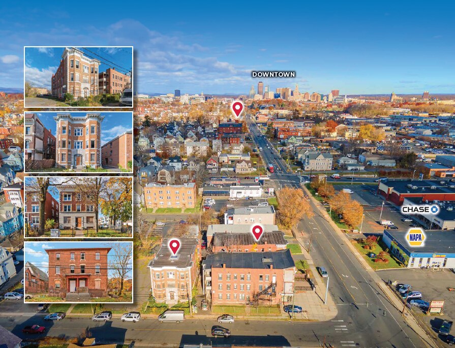 South, Wethersfield & Wooster Portfolio portefeuille de 4 propriétés à vendre sur LoopNet.ca Photo du bâtiment- Image 1 de 13