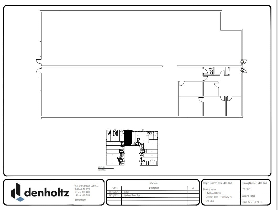 140 Ethel Rd W, Piscataway, NJ for lease Floor Plan- Image 1 of 1