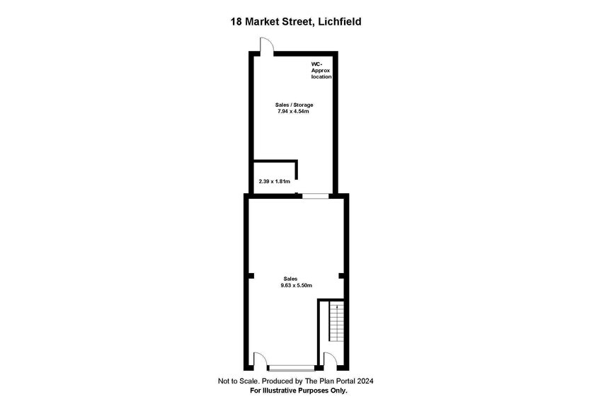 18-18a Market St, Lichfield à louer - Photo du bâtiment - Image 2 de 4
