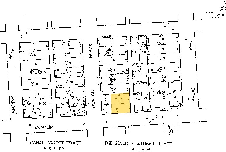 101-113 E Anaheim St, Wilmington, CA à louer - Plan cadastral - Image 3 de 8