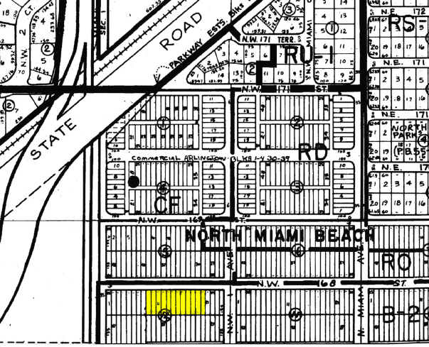 150 NW 168th St, North Miami Beach, FL à louer - Plan cadastral - Image 2 de 9