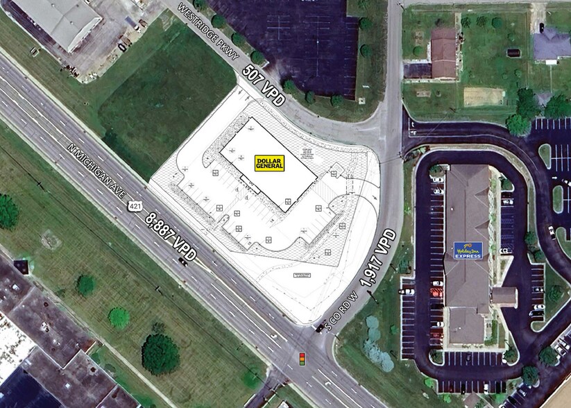 1115 W Westridge Pky, Greensburg, IN à vendre - Plan de site - Image 2 de 4