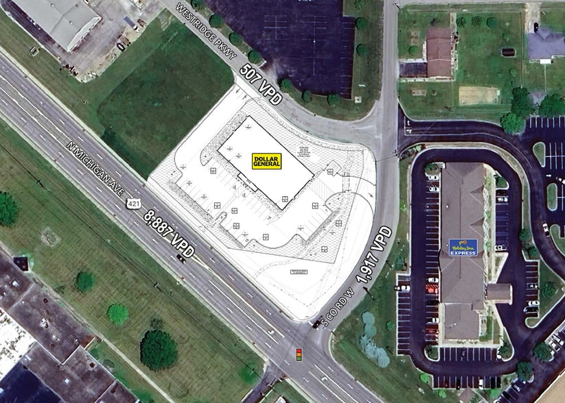 1115 W Westridge Pky, Greensburg, IN for sale - Site Plan - Image 2 of 4