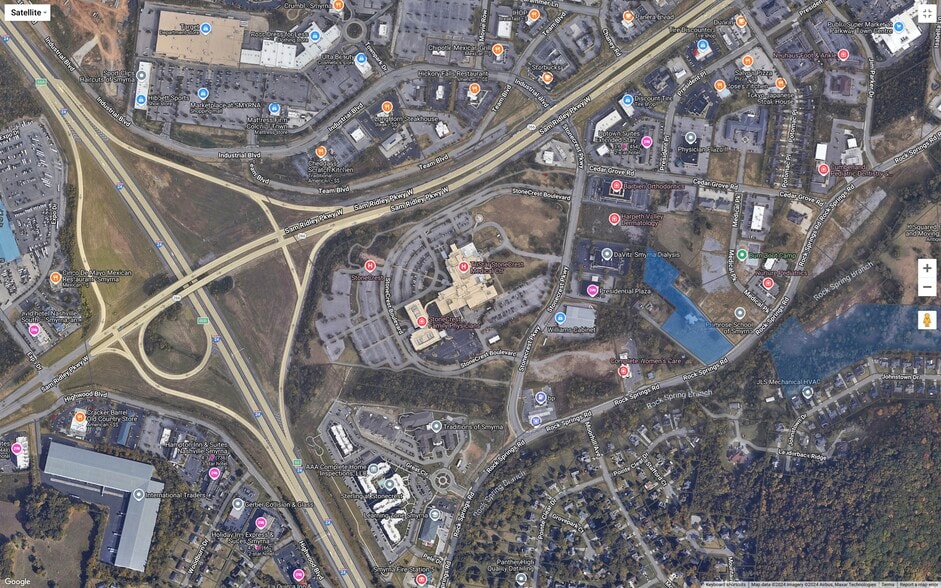 374 Rock Springs Rd, Smyrna, TN à vendre - Aérien - Image 3 de 4