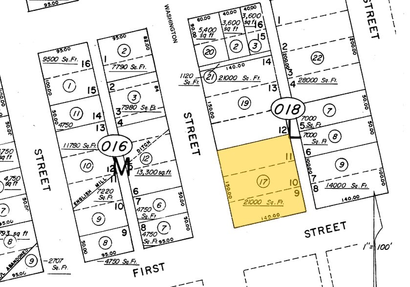 100 Washington St, Reno, NV à louer - Plan cadastral - Image 3 de 22