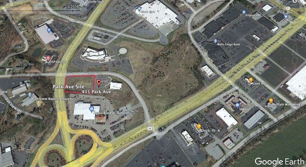 00 Park Avenue, Danville, VA à vendre - Photo du bâtiment - Image 3 de 4