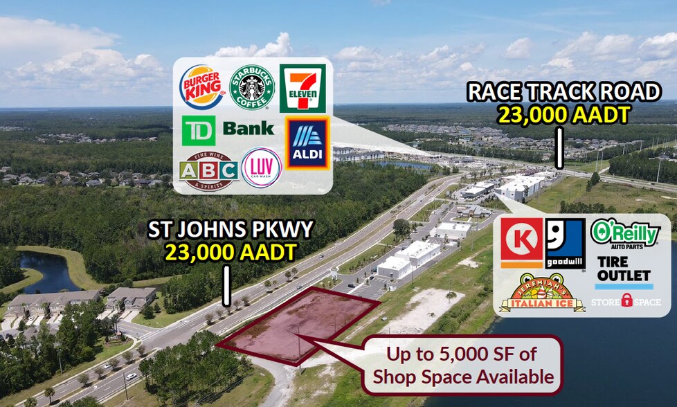 1475 St Johns Pkwy, St Johns, FL à louer - Photo du bâtiment - Image 3 de 5