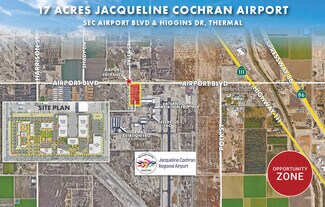 Plus de détails pour 86155 Airport Blvd, Thermal, CA - Terrain à vendre