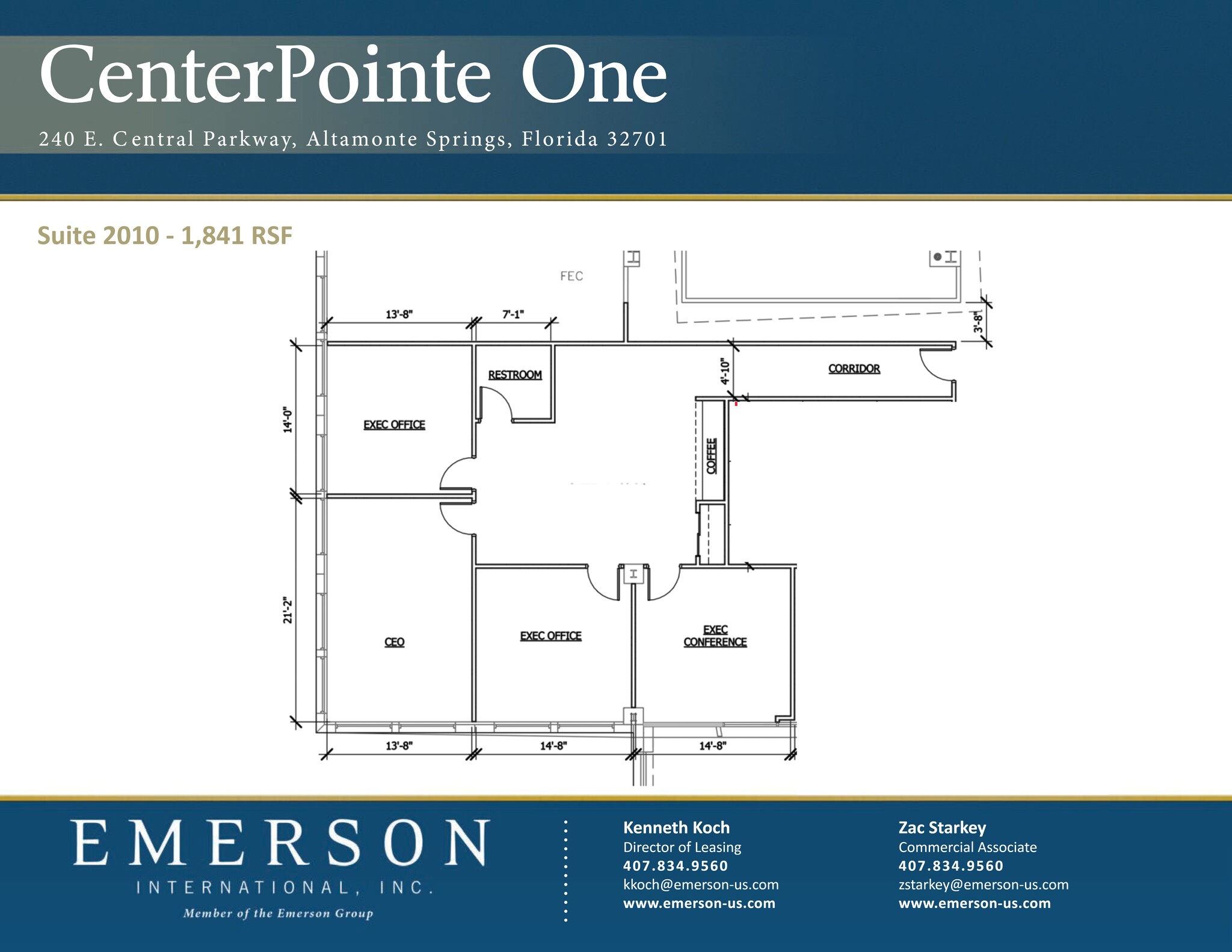 220 E Central Pky, Altamonte Springs, FL for lease Site Plan- Image 1 of 1