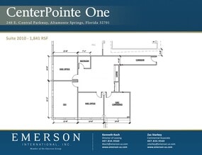 220 E Central Pky, Altamonte Springs, FL for lease Site Plan- Image 1 of 1