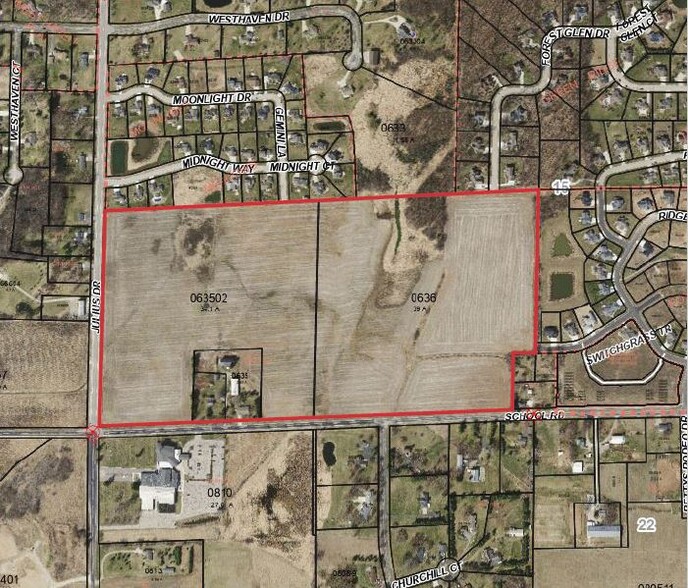 School, Greenville, WI for sale - Plat Map - Image 2 of 3