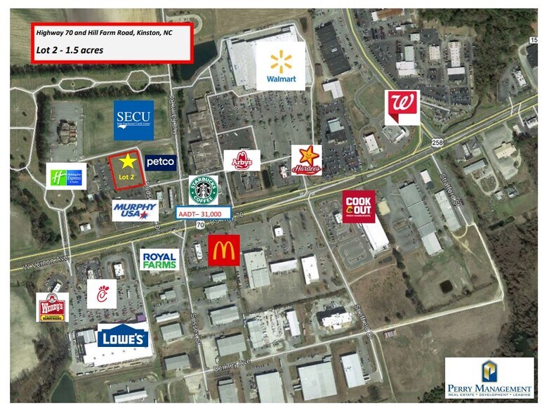 Dodson Dr, Kinston, NC for sale - Building Photo - Image 2 of 2
