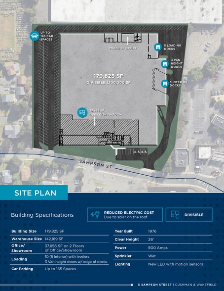 5 Sampson St, Saddle Brook, NJ for lease - Site Plan - Image 2 of 6
