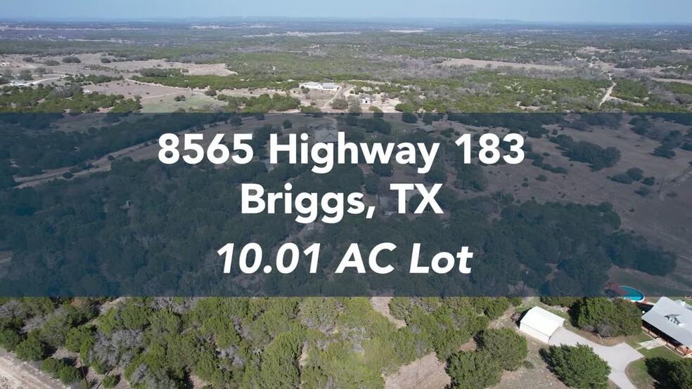 8565 S Us Highway 183, Briggs, TX à vendre - Vidéo sur l’inscription commerciale - Image 2 de 17