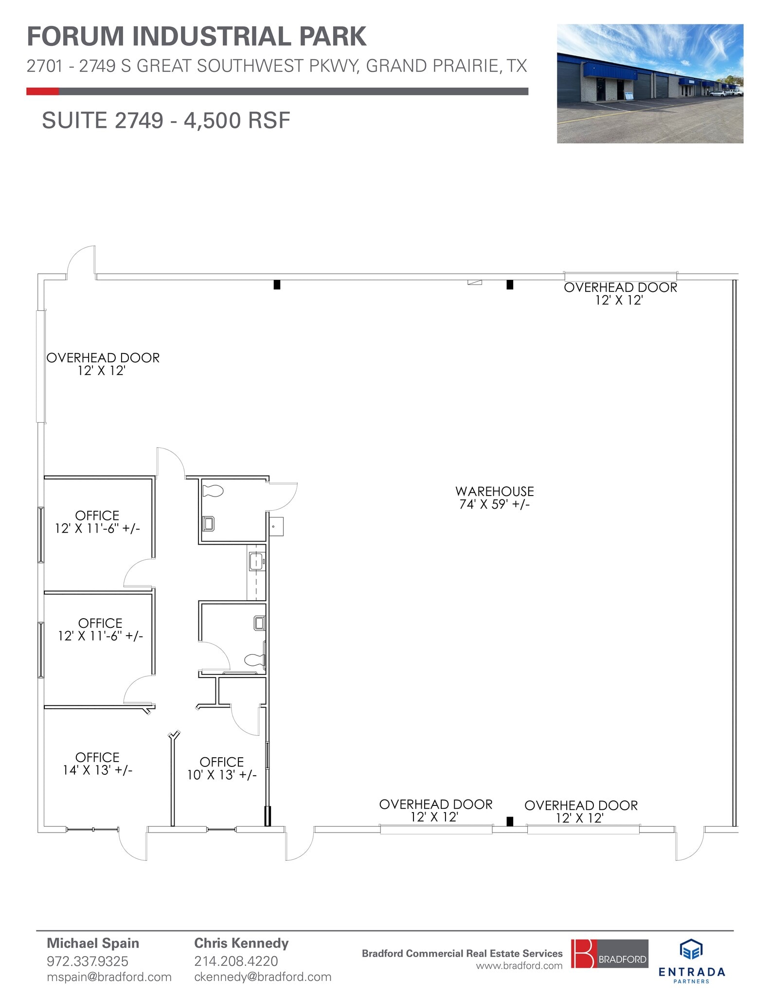 2701-2749 S Great Southwest Pky, Grand Prairie, TX for lease Site Plan- Image 1 of 1