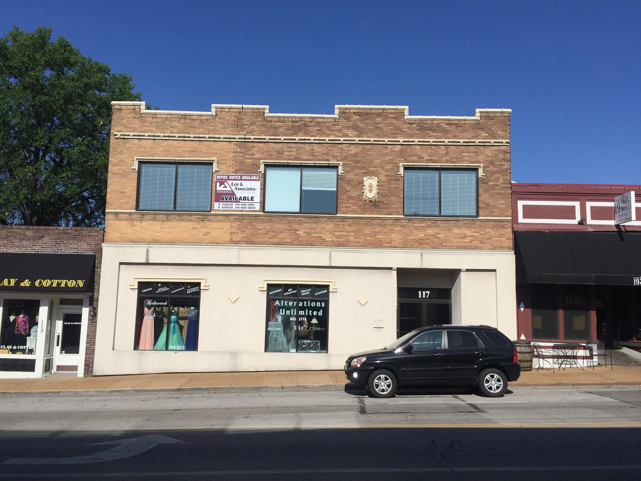 112 W Jefferson Ave, Kirkwood, MO for lease Building Photo- Image 1 of 3