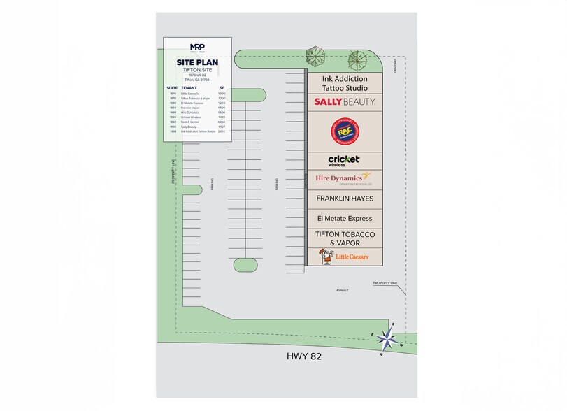 1888 US Highway 82 W, Tifton, GA à louer - Photo du bâtiment - Image 2 de 3