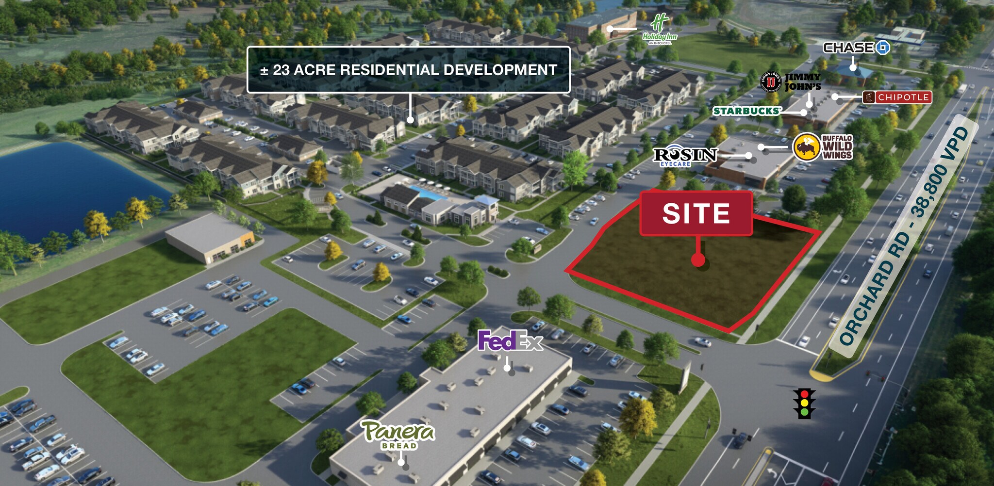 Orchard Rd and Sullivan Rd, Aurora, IL for sale Primary Photo- Image 1 of 2