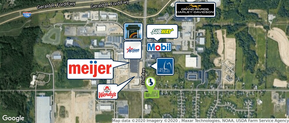 3160 Quincy St, Hudsonville, MI à louer - Aérien - Image 2 de 6