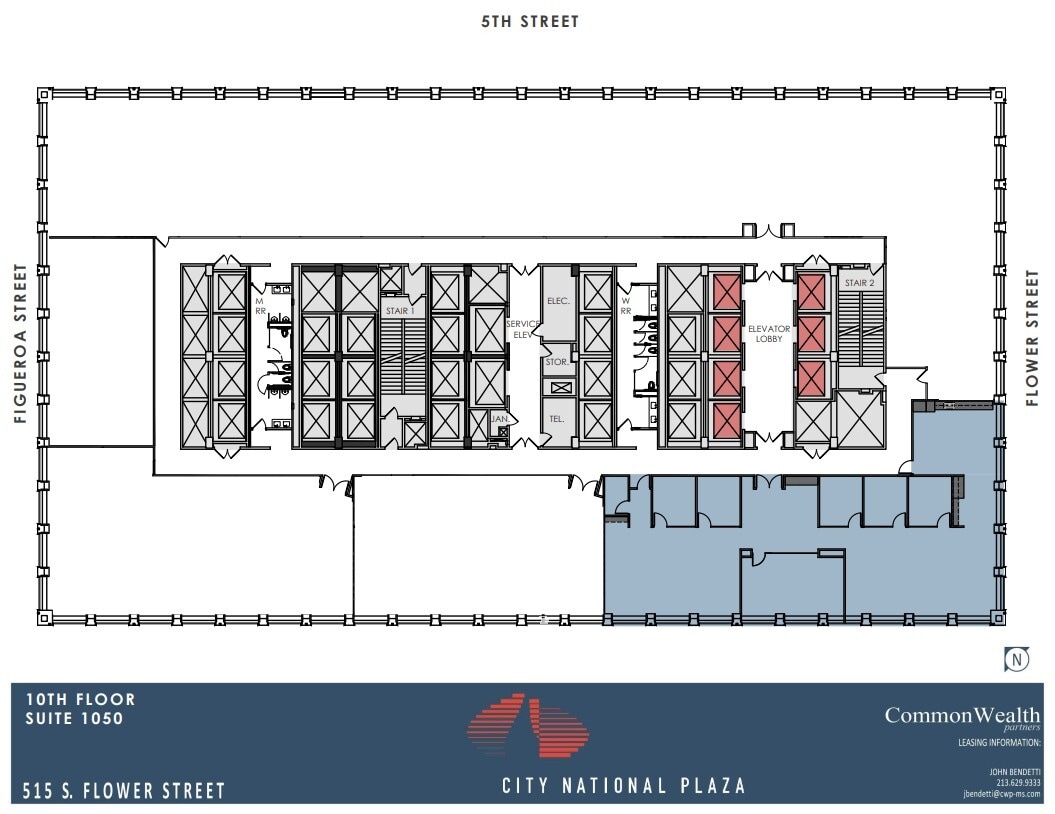 515 S Flower St, Los Angeles, CA for lease Floor Plan- Image 1 of 1