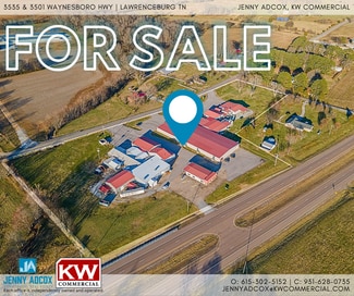Plus de détails pour 3535 Waynesboro Hwy, Lawrenceburg, TN - Industriel à vendre