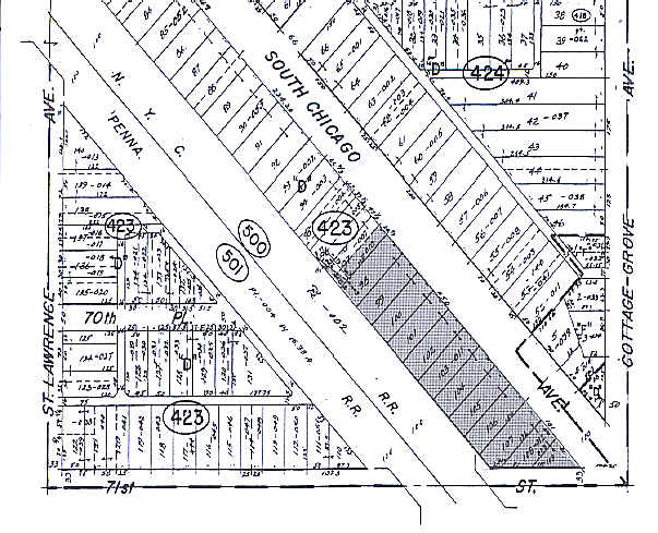 7060 S South Chicago Ave, Chicago, IL à vendre - Plan cadastral - Image 2 de 6