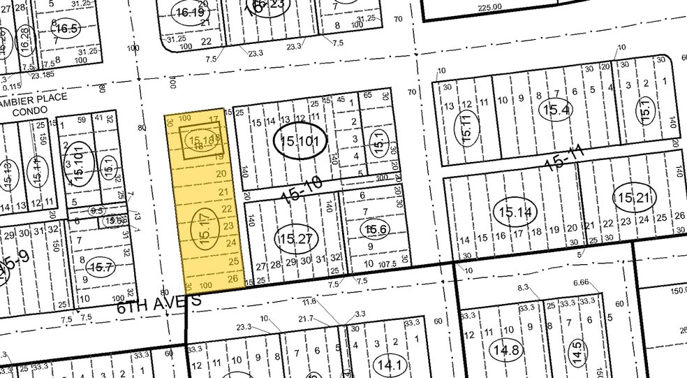 900 5th Ave S, Naples, FL à louer - Plan cadastral - Image 2 de 8