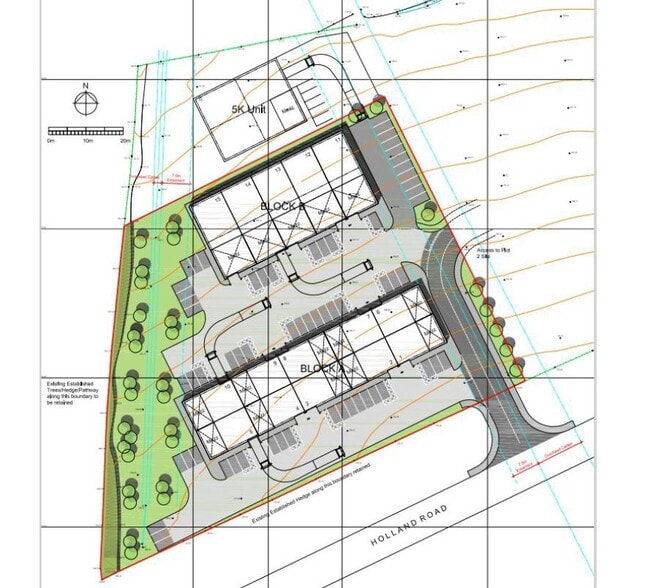 Holland Rd, Plymouth for sale - Site Plan - Image 3 of 3