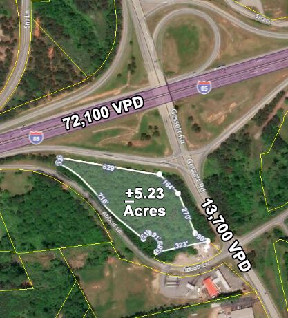 0 Abbott Ln, Spartanburg, SC à vendre - Aérien - Image 2 de 8
