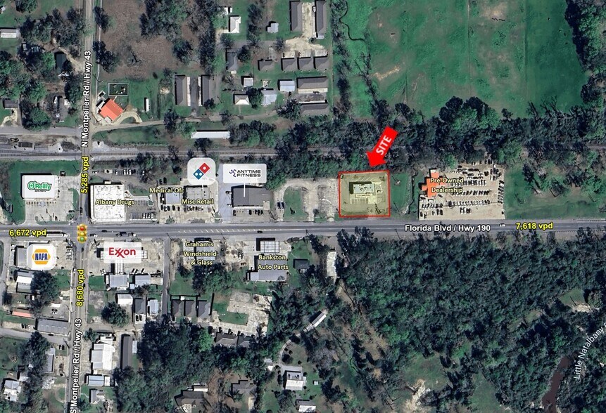 19151 Florida Blvd, Albany, LA à vendre - Photo du bâtiment - Image 3 de 3