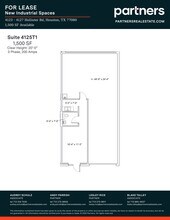 4125 Hollister Rd, Houston, TX for lease Site Plan- Image 1 of 1