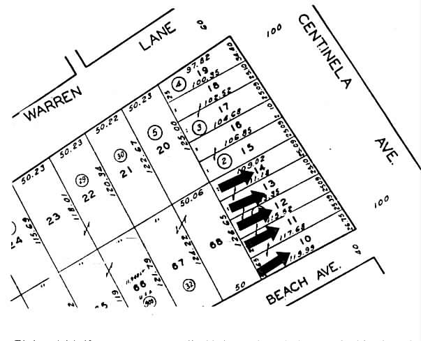 333 Centinela Ave, Inglewood, CA à vendre Plan cadastral- Image 1 de 1